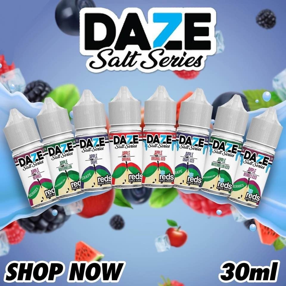 美國進口 自拍星期天 7 DAZE reds APPLE 雙重蘋果 混合水果 30ml (30)