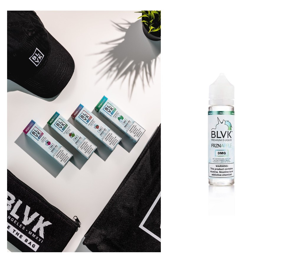 美國進口 BLVK Unicorn E-Juice 獨角獸 荔枝冰 青紅蘋果 古巴雪茄 60ml (3)