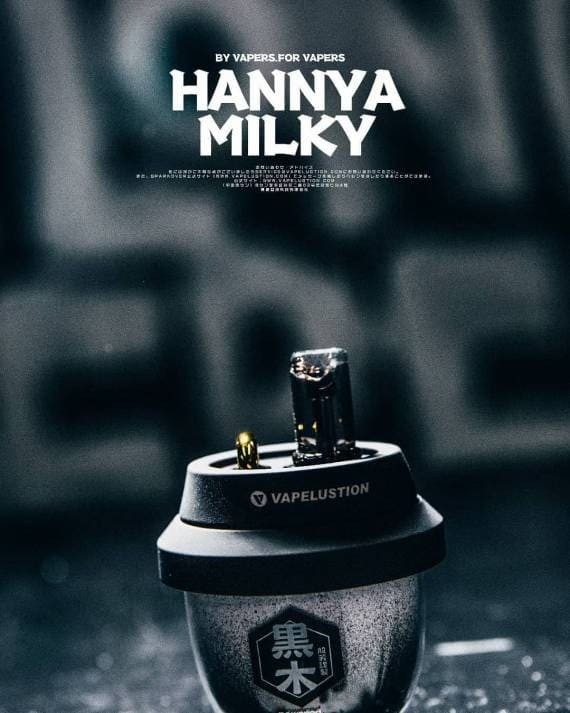 Vapelustion Hannya MILKY Pod 奶茶杯 般若堂 黑木與千雪 般若謹製