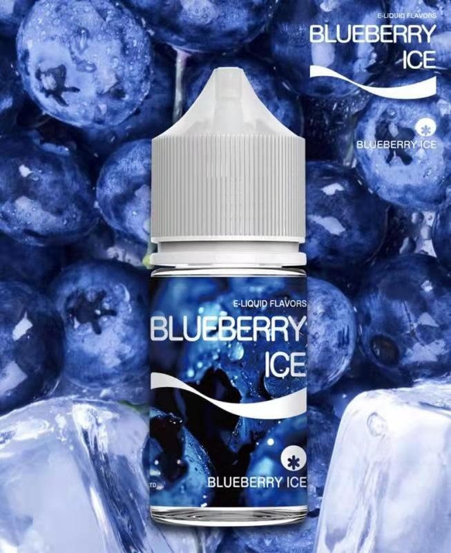 馬來西亞正品 BOCARI WATER 藍冰系列 寶礦力 藍莓爆珠 E-LIQUID FLAVORS 30ml (40)